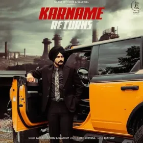 Karname Returns - Satkar Sandhu Cover