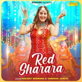 Red Sharara Cover