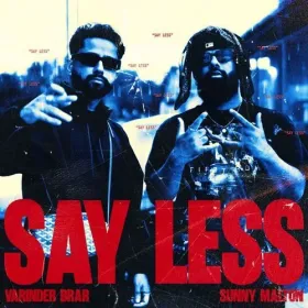 Say Less - Varinder Brar Cover